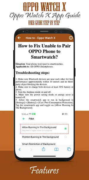 Oppo Watch X App Guide Screenshot 2