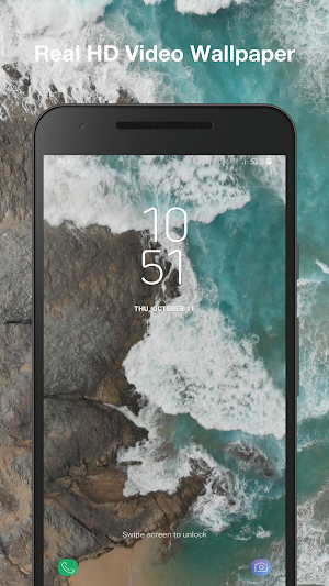 Aerial Real Beach Wallpaper Screenshot 3
