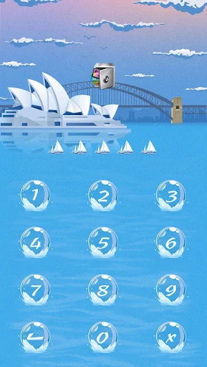 AppLock Theme Sydney Screenshot 1