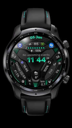 Digital Watch Face CRC089 Screenshot 2