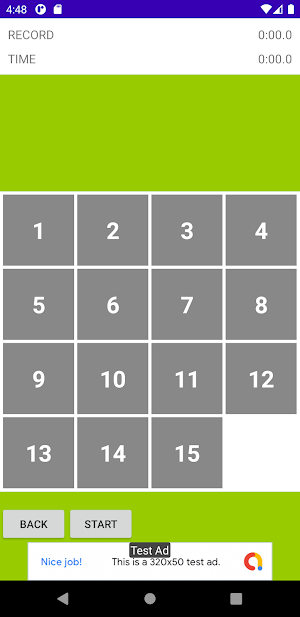 Slide puzzle Screenshot 1