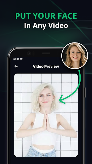 DeepFacer: Face Swap AI Video Screenshot 0