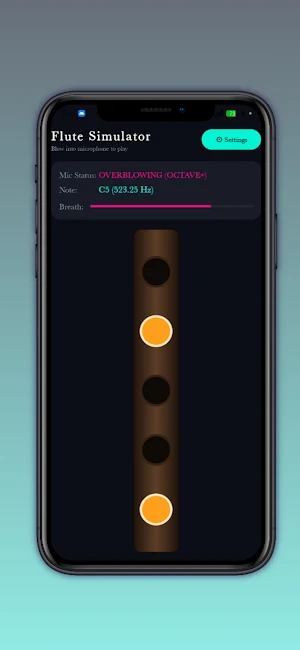 Flute Simulator Screenshot 0