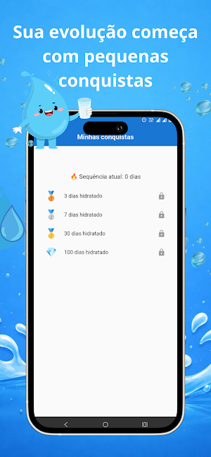 Gotinha -Lembrete de Água Screenshot 2