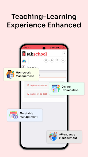 School Management App Screenshot 2