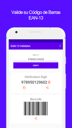 EAN-13 Validator Screenshot 0