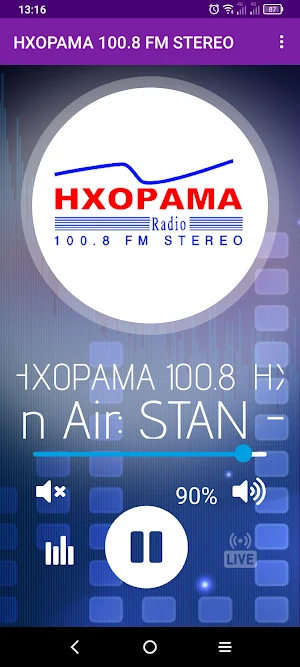 ΗΧΟΡΑΜΑ 100.8 Screenshot 1
