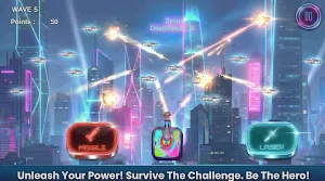 Sky Shield- Drone Shooter Screenshot 1