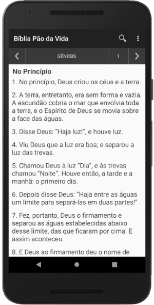 Bíblia Almeida Linguagem Atualizada - Pão da Vida Screenshot 2