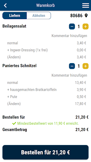 Wunderkost Screenshot 1