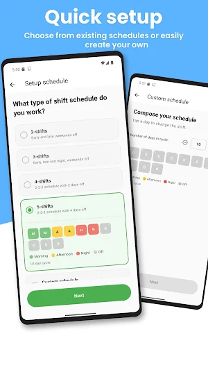 Shift Schedule - Work Planner Screenshot 1