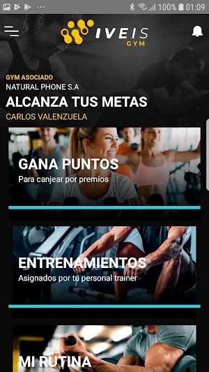 Iveis Gym Screenshot 1