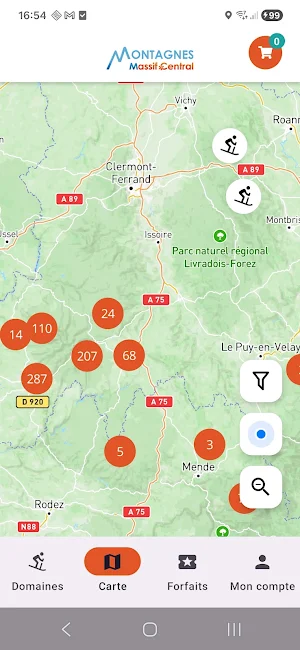 Montagnes Massif Central Screenshot 0