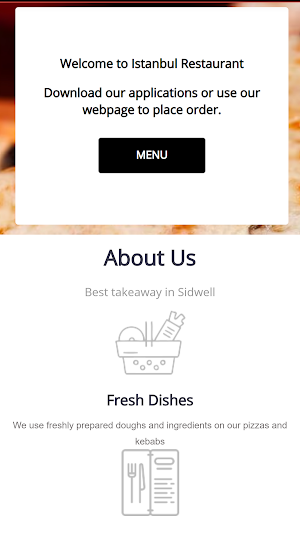 Istanbul Restaurant Sidwell Screenshot 0