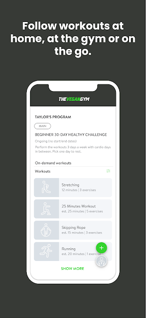 The Vegan Gym Screenshot 2