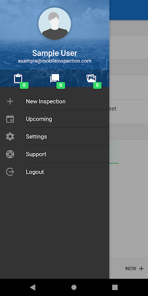 Mobile Inspection Screenshot 1