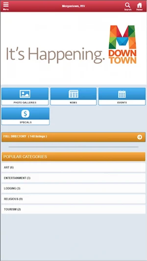 Downtown Morgantown Screenshot 0