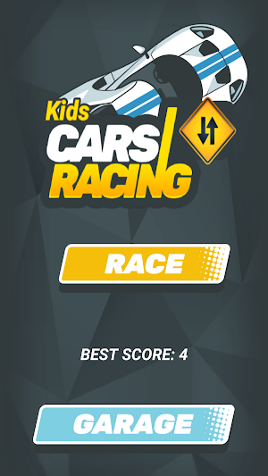 Kids Car Racing Game Screenshot 1