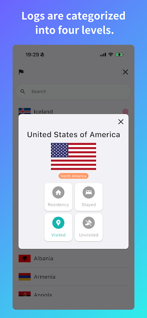 LocoLog - Travel Record App Screenshot 2