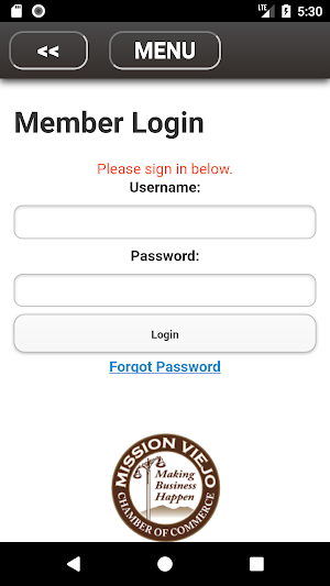 Mission Viejo Chamber App Screenshot 2