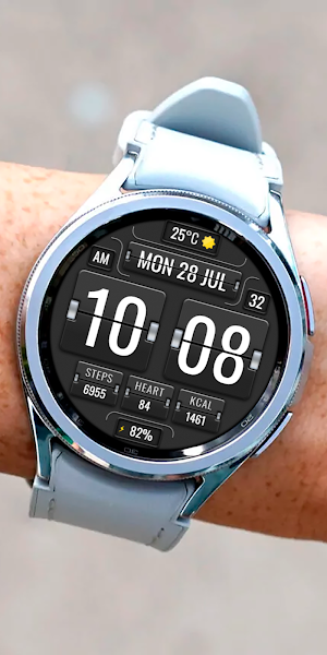 DIGI FLIPNOUR CTS35 Watch face Screenshot 2