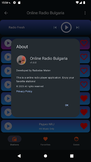 Online Radio Bulgaria Screenshot 2