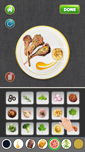 DIY Dish Decor: Gourmet Chef Screenshot 0