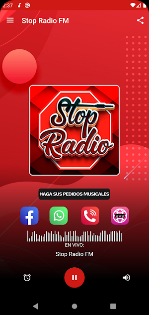 Stop Radio FM Screenshot 1