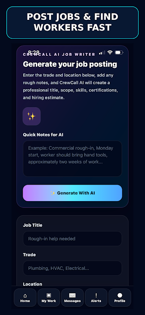 CrewCall Screenshot 2