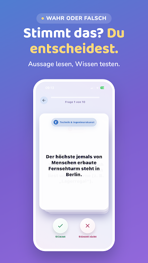 Quizano – Wissen, das bleibt. Screenshot 1