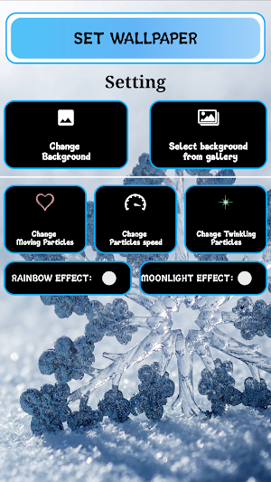 Winter Snow live wallpaper 3D Screenshot 3