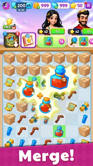 Merge Fantasy Makeover & Decor Screenshot 0