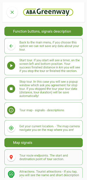 AbaGreenWay Screenshot 3
