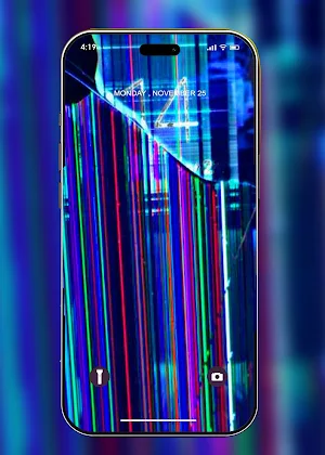Broken Screen Wallpaper HD Screenshot 0