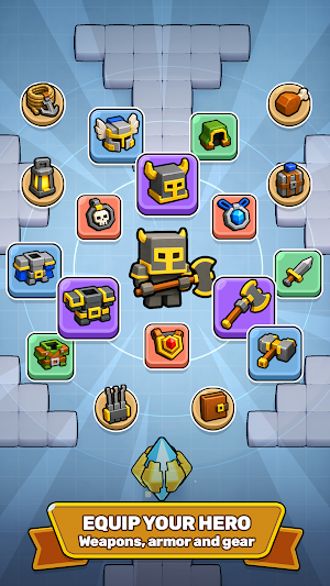 Tetro Defense: Rogue TD Game Screenshot 2