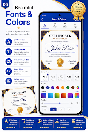 Certificate Maker Screenshot 3