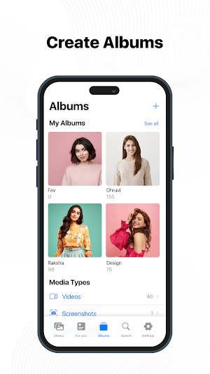 iGallery: Photos Vault, Album Screenshot 2
