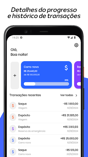 Meta Financeira - Cofrinho Screenshot 1