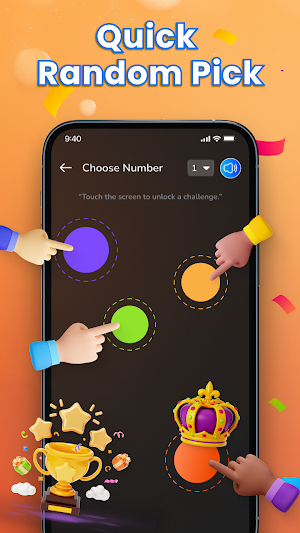 Spin Wheel: Random By Finger Screenshot 1