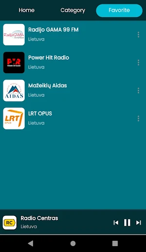 Radio Lithuania Screenshot 3