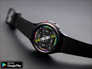 Hybrid Rotary Sport Watch face Screenshot 2