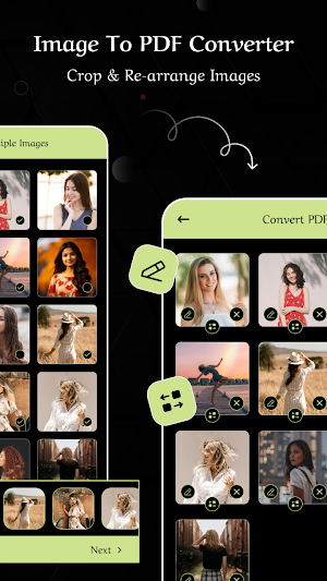 Images to PDF Converter Editor Screenshot 1