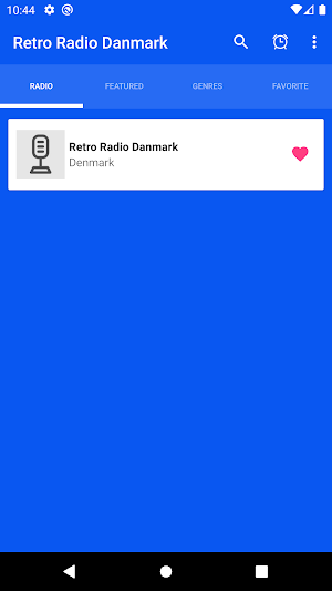 Retro radio danmark App Screenshot 0