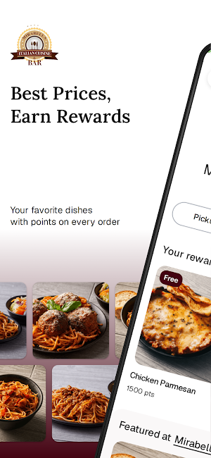 Mirabella Italian Cuisine Screenshot 0