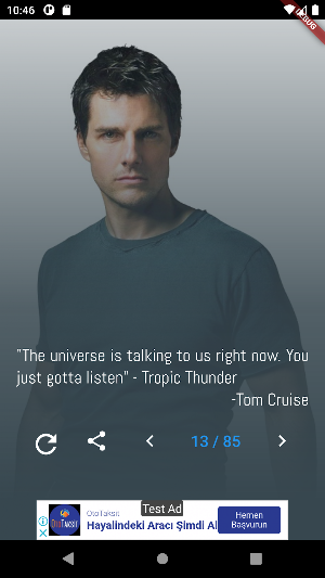 Tom Cruise Quotes Screenshot 1