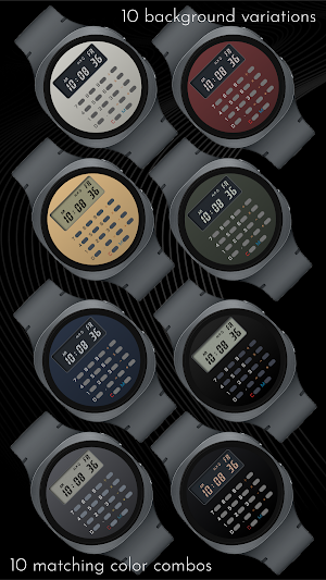 CELEST5659 Retro Digital Watch Screenshot 1