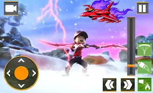 Boboiboy Fighting Aircraft Screenshot 2