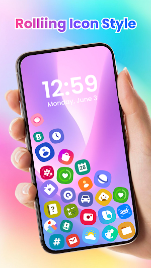 Rolling Icon: Custom App Icons Screenshot 0