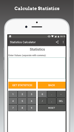 Statistics Calculator Screenshot 3