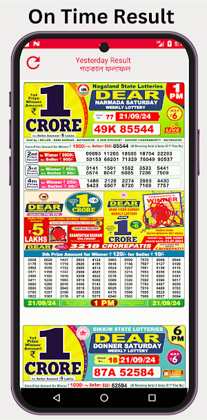 Nagaland Lottery Sambad Result Screenshot 1